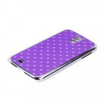 Wholesale Samsung Galaxy S4 Star Diamond Case (Purple)